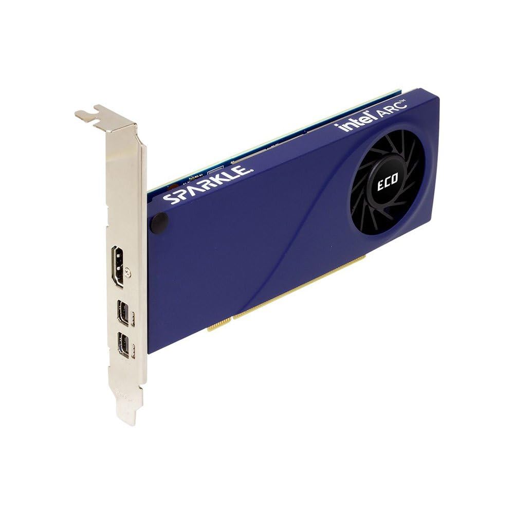 Intel Arc A310 ECO, 4GB GDDR6, 50W TBP, Short Bracket is Included, Low-Profile, Single Fan, Single Slot, HDMI x1, Mini DisplayPort x2, SA310C-4G - Image 3