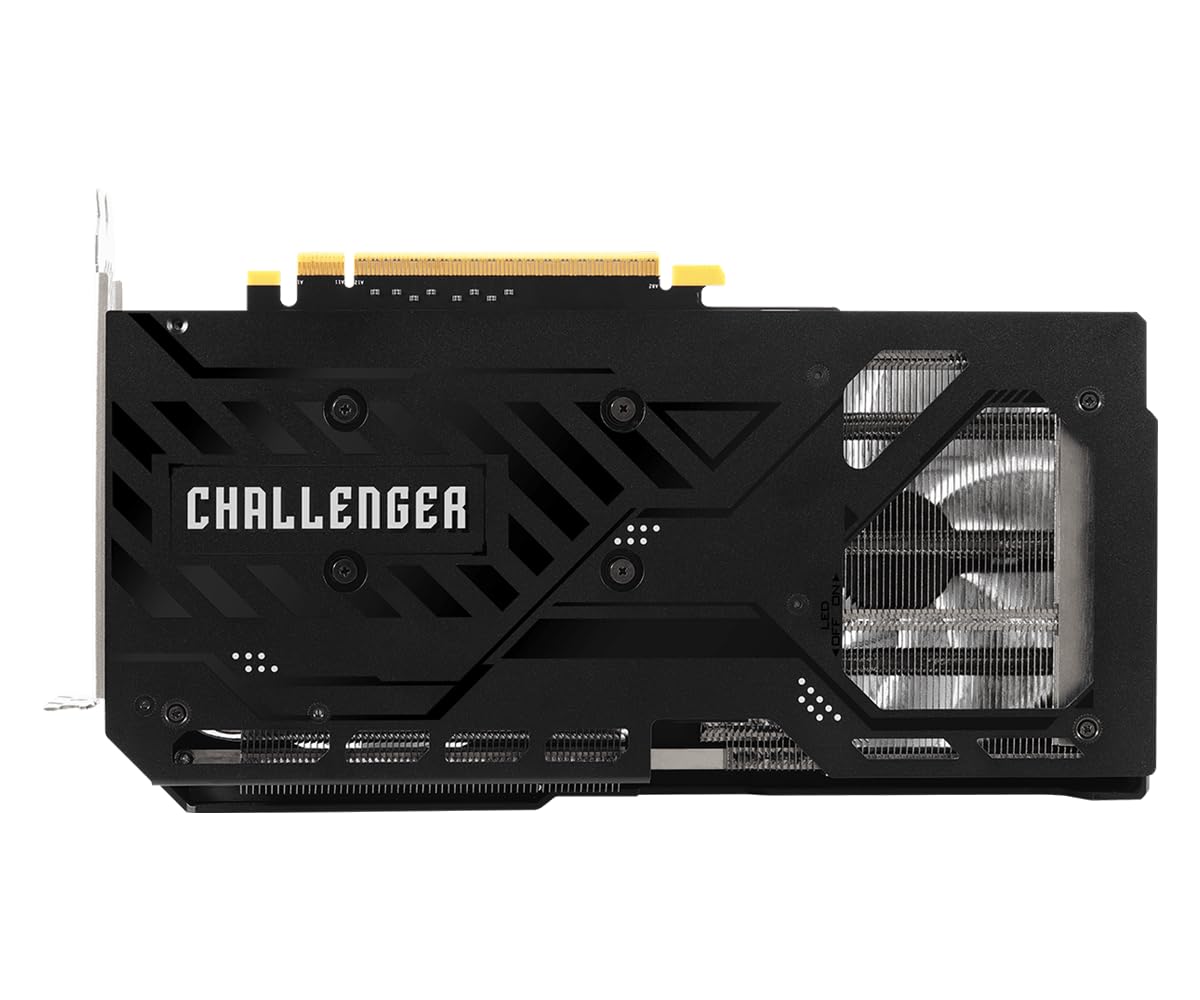 Intel Arc B570 Challenger 10GB OC GDDR6 Graphics Card, 2600 MHz GPU, 19 Gbps Memory, Dual Fan, Metal Backplate, HDMI 2.1a, DisplayPort 2.1, 0dB Cooling - Image 6