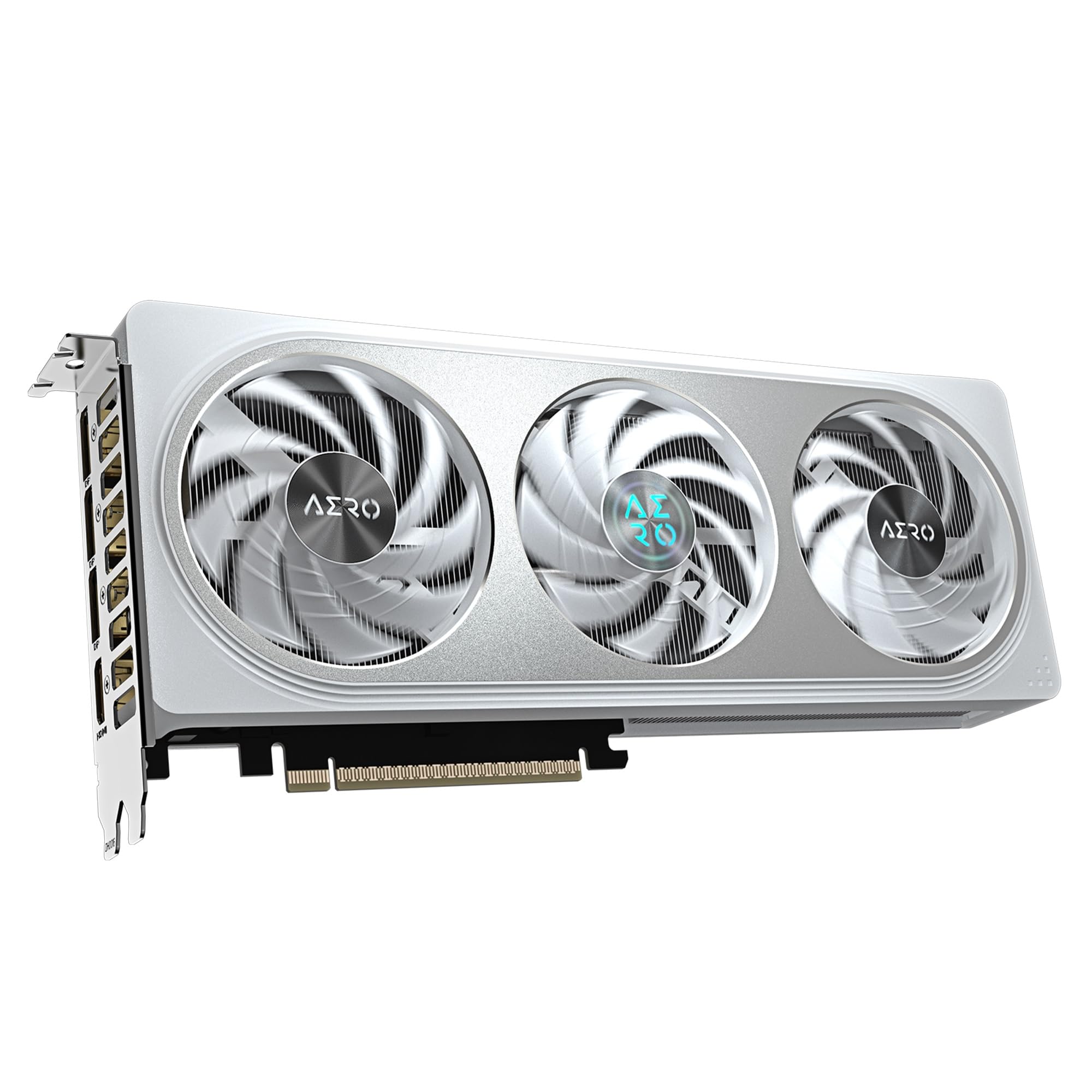 GeForce RTX 5060 AERO OC 8G Graphics Card, 8GB 128-bit GDDR7, PCIe 5.0, WINDFORCE Cooling System, Made by NVIDIA, DisplayPort & HDMI - Video Output Interface, GV-N5060AERO OC-8GD Video Card - Image 4