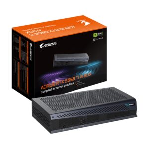 AORUS RTX 5060 Ti AI Box Graphics Card (16GB GDDR7, 128-bit, PCIe 5.0, HDMI/DP 2.1b, Hawk Fan, Server-Grade Thermal Gel, Thunderbolt 5™)