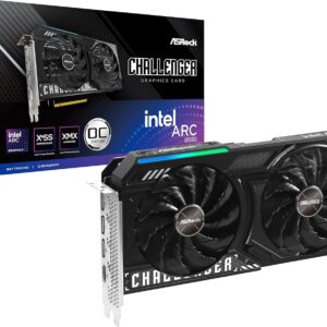 Intel Arc B580 Challenger 12GB GDDR6 OC Graphics Card - 192-Bit, PCIe 4.0, Dual Fan, DP 2.1, HDMI 2.1a